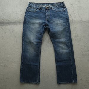 Tommy Bahama Jeans Mens Size 38x32 Blue Standard-Fit Bootcut 100% Cotton Denim